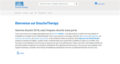 Desktop Screenshot of douchetherapy.com